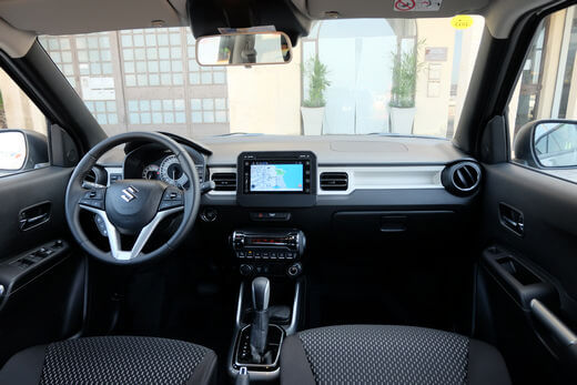 סוזוקי איגניס תא הנוסעים